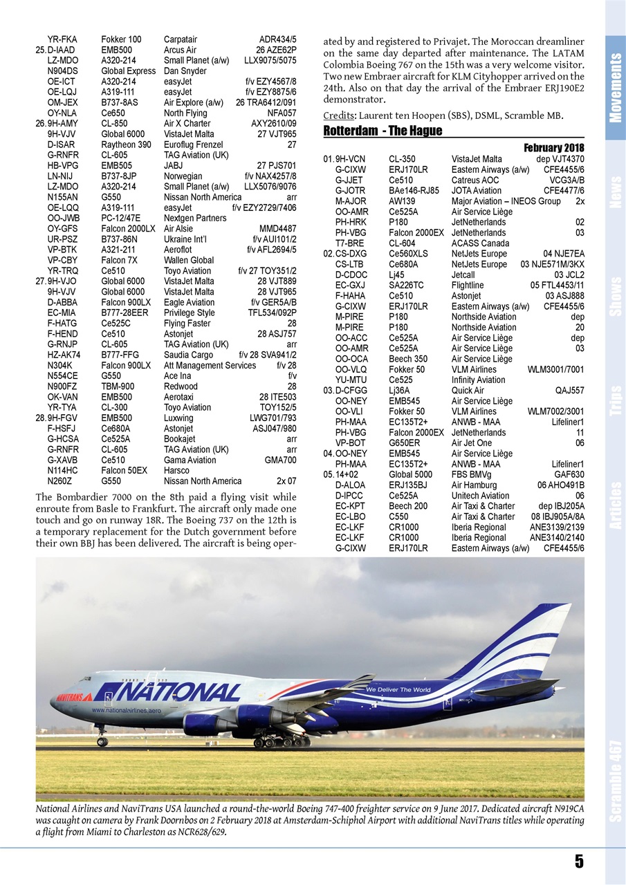 Scramble Magazine Preview Pages