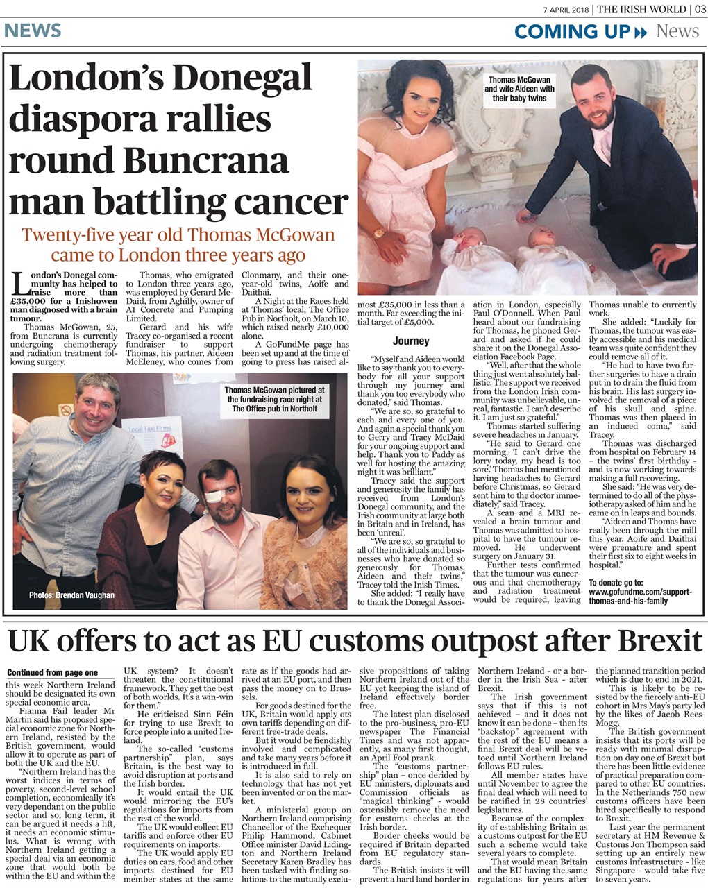 Irish World Preview Pages