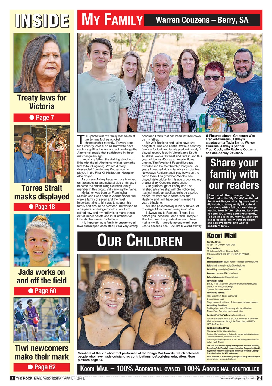 Koori Mail Preview Pages