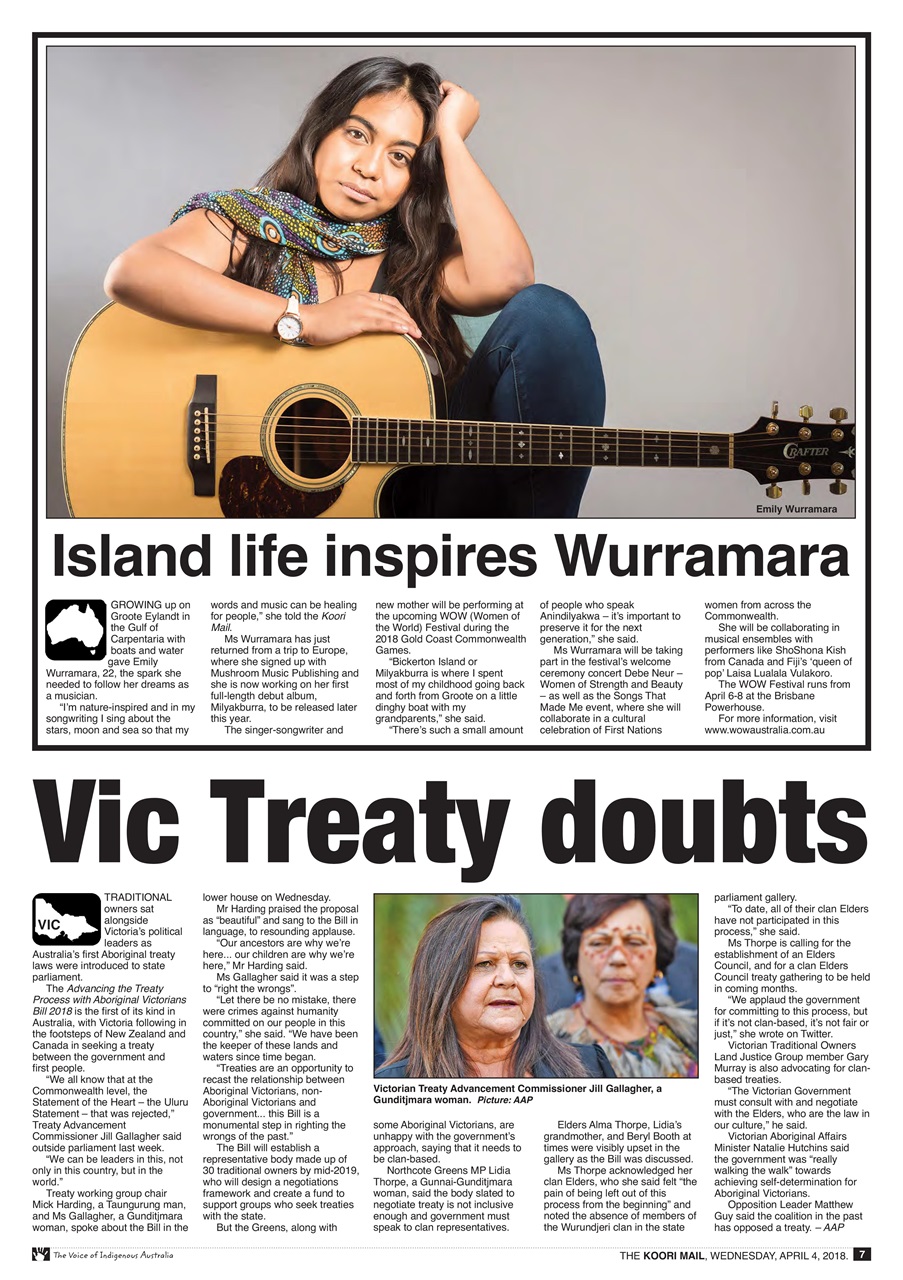 Koori Mail Preview Pages