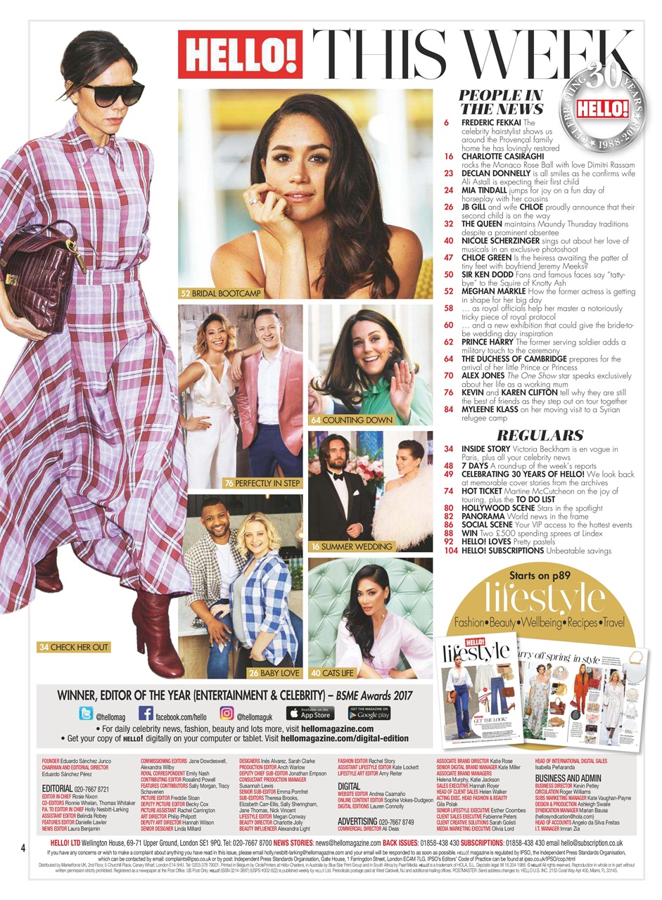 Hello! Magazine Preview Pages