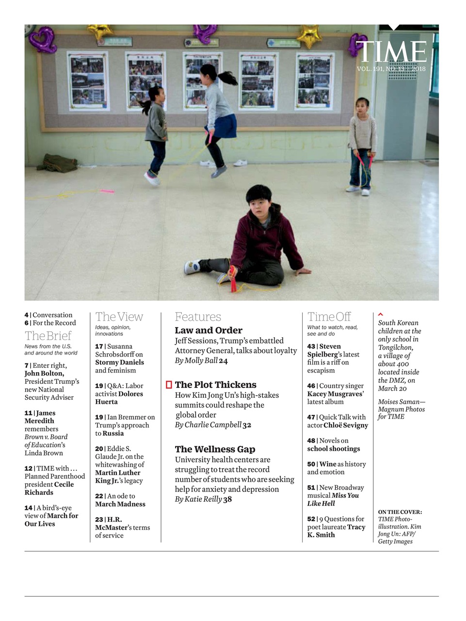 TIME Magazine Europe Preview Pages