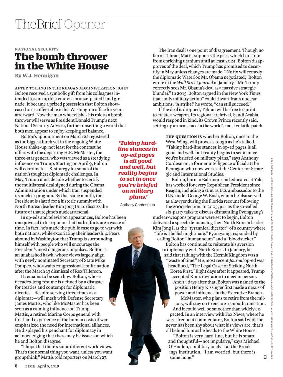 TIME Magazine Europe Preview Pages