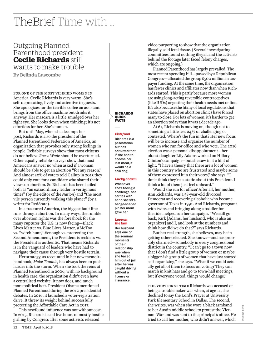 TIME Magazine Europe Preview Pages