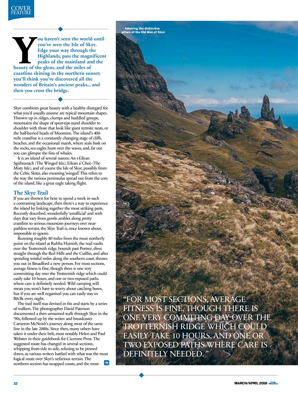 Trek & Mountain Magazine Preview Pages
