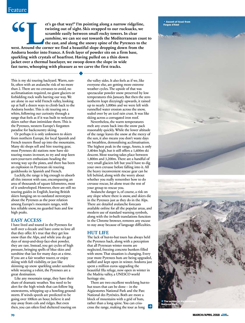 Trek & Mountain Magazine Preview Pages
