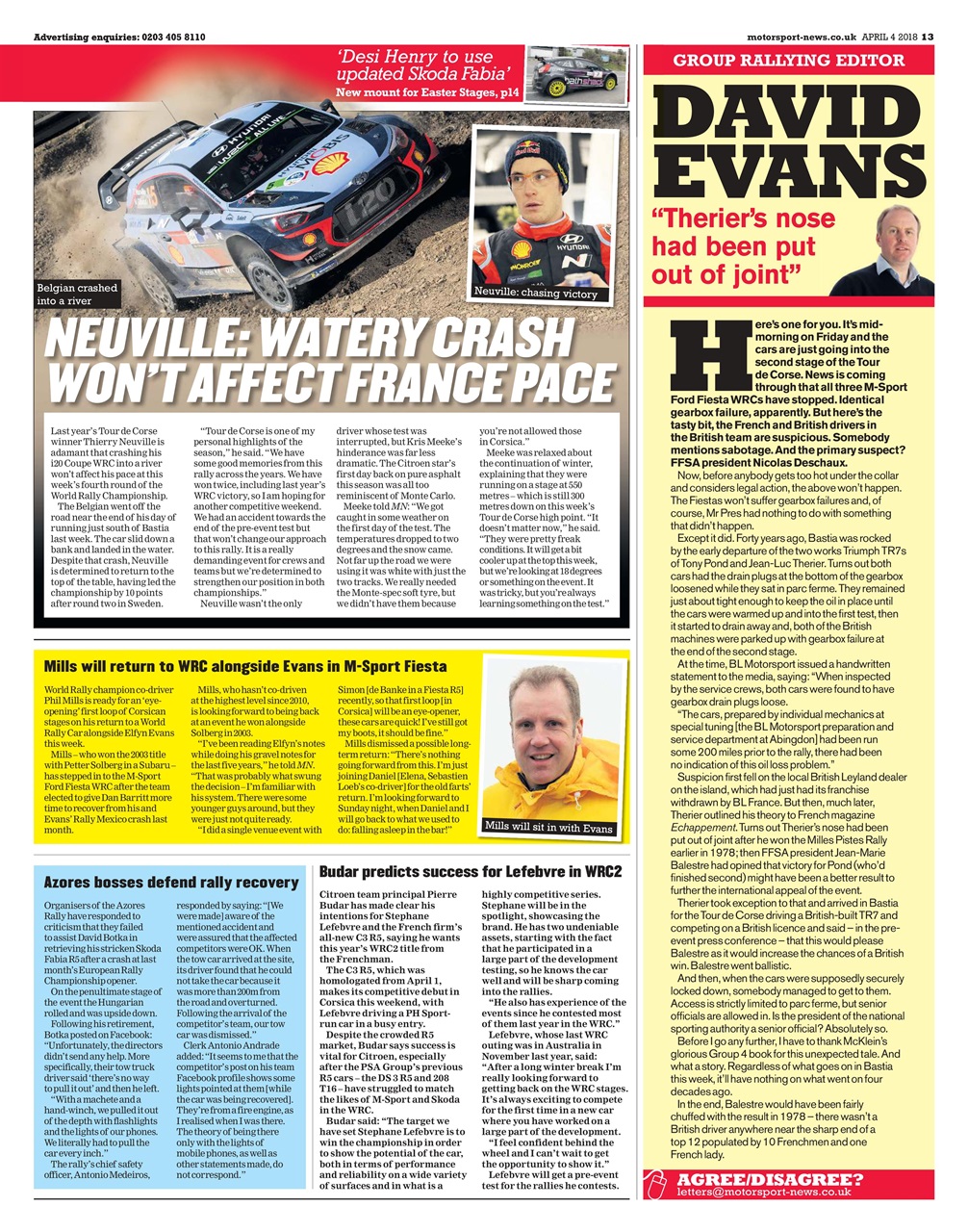 Motorsport News Preview Pages