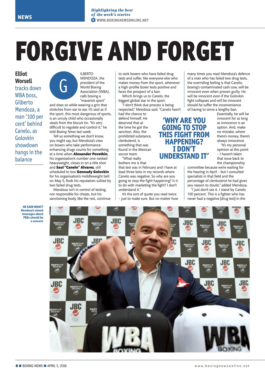 Boxing News Preview Pages