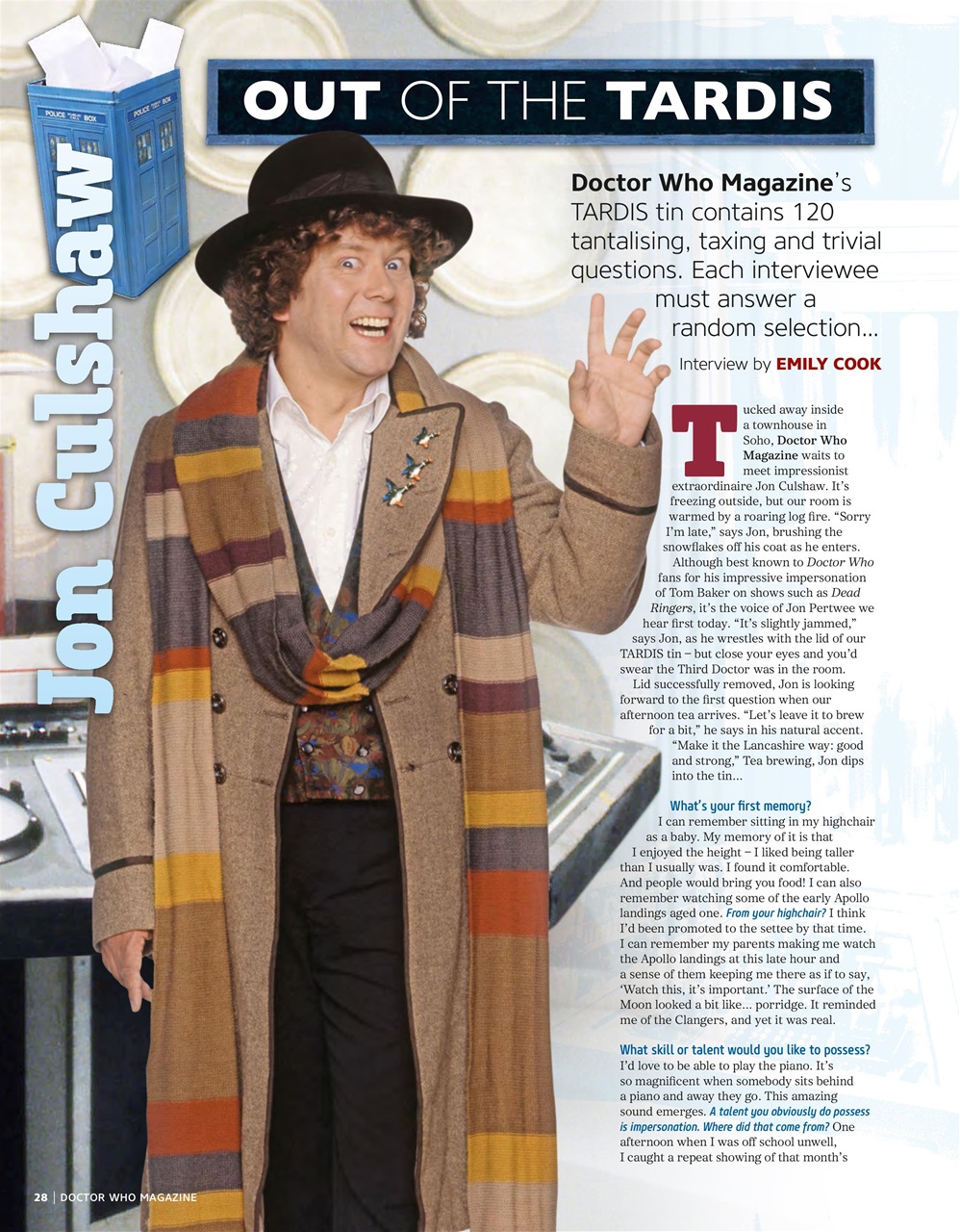 Doctor Who Magazine Preview Pages