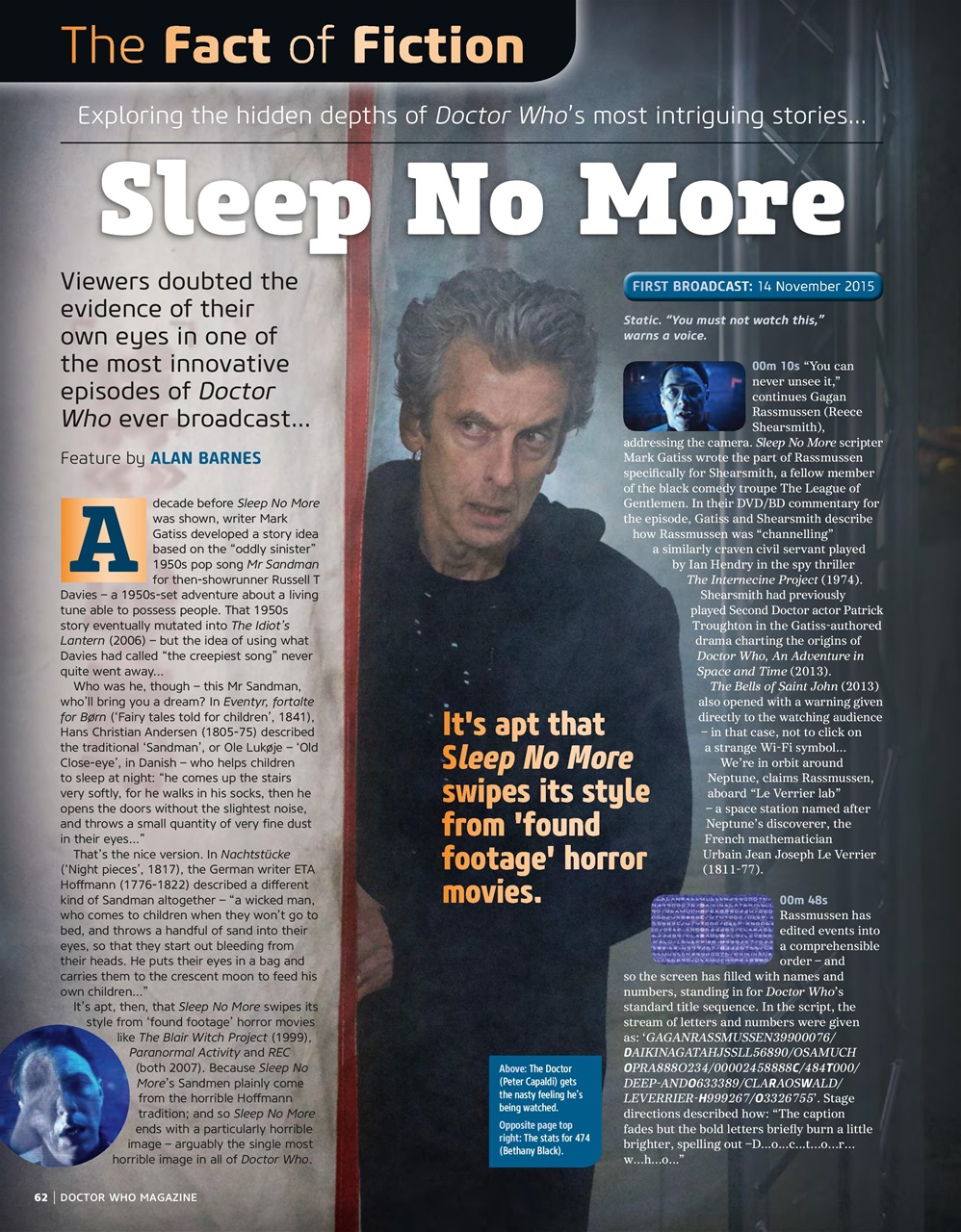 Doctor Who Magazine Preview Pages