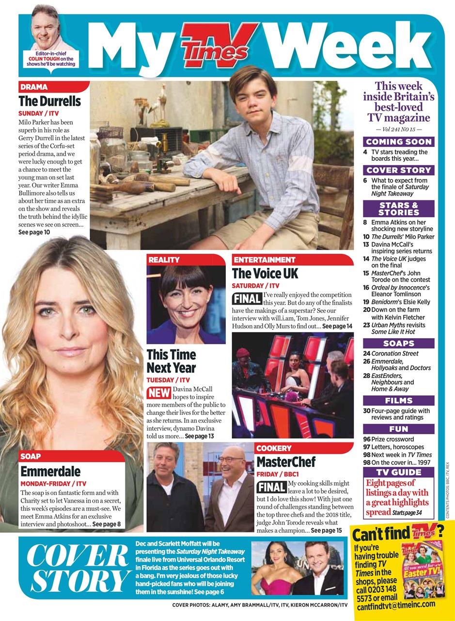 TV Times Preview Pages