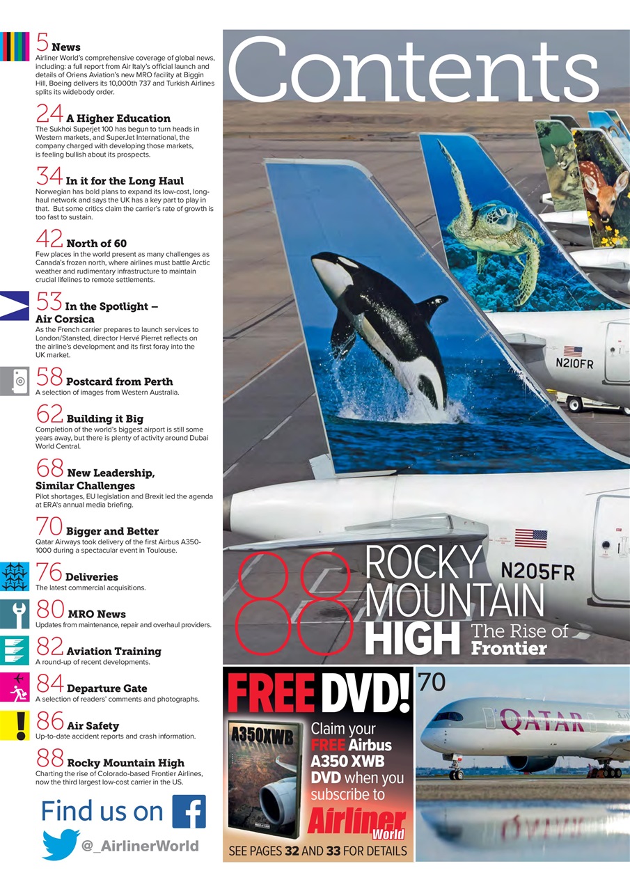 Airliner World Preview Pages