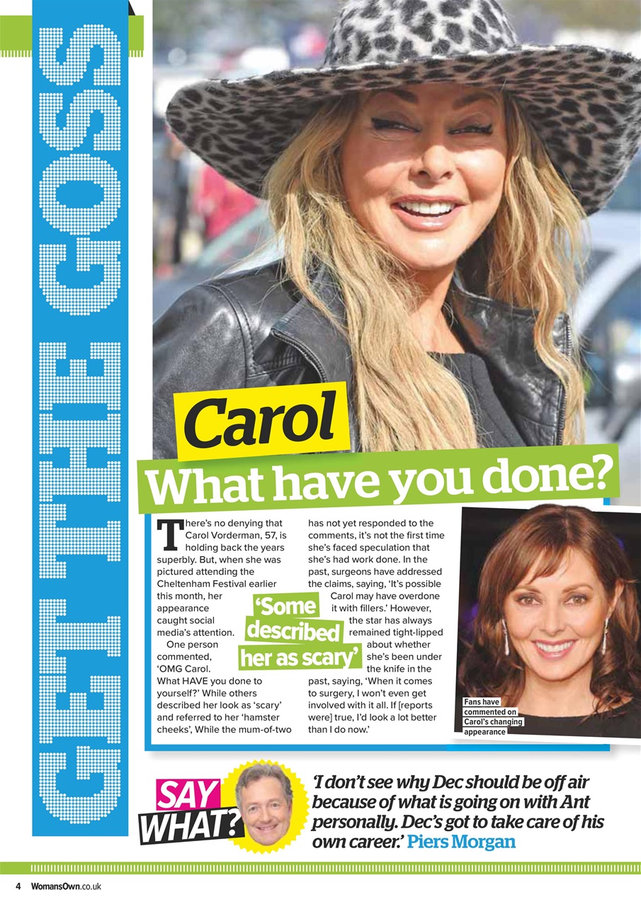 Woman's Own Preview Pages