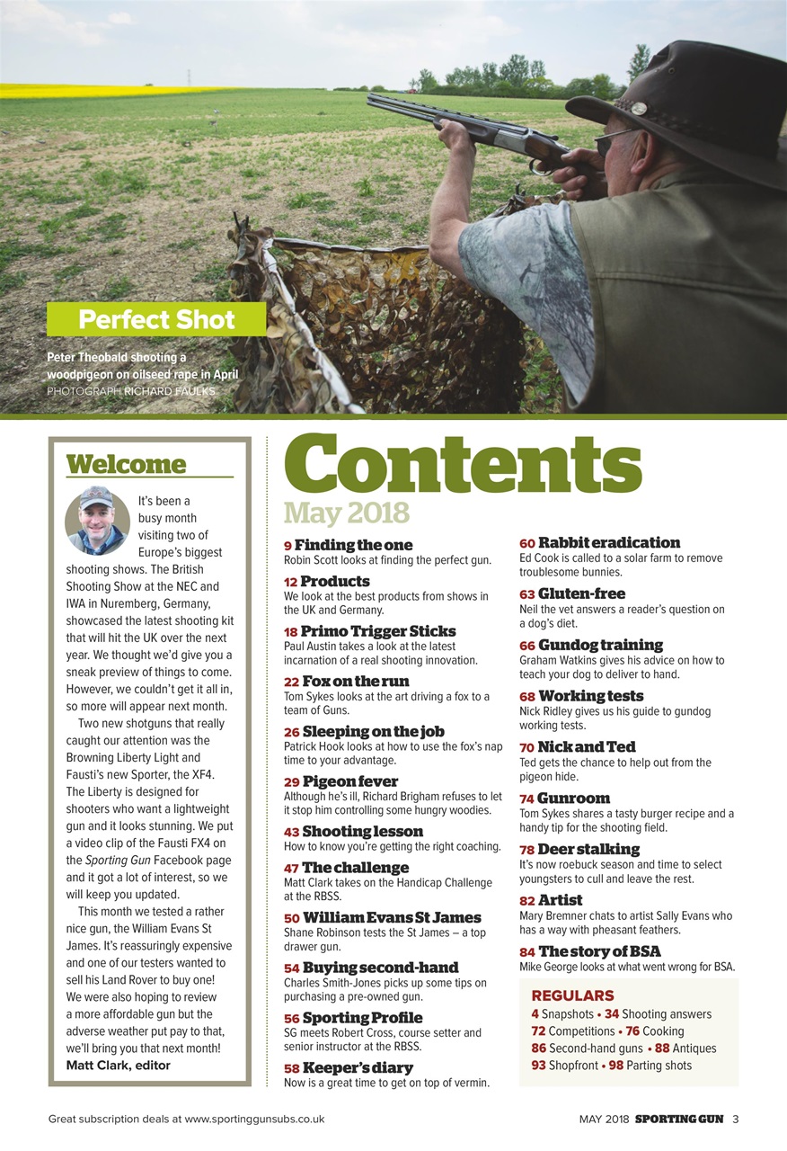 Sporting Gun Preview Pages