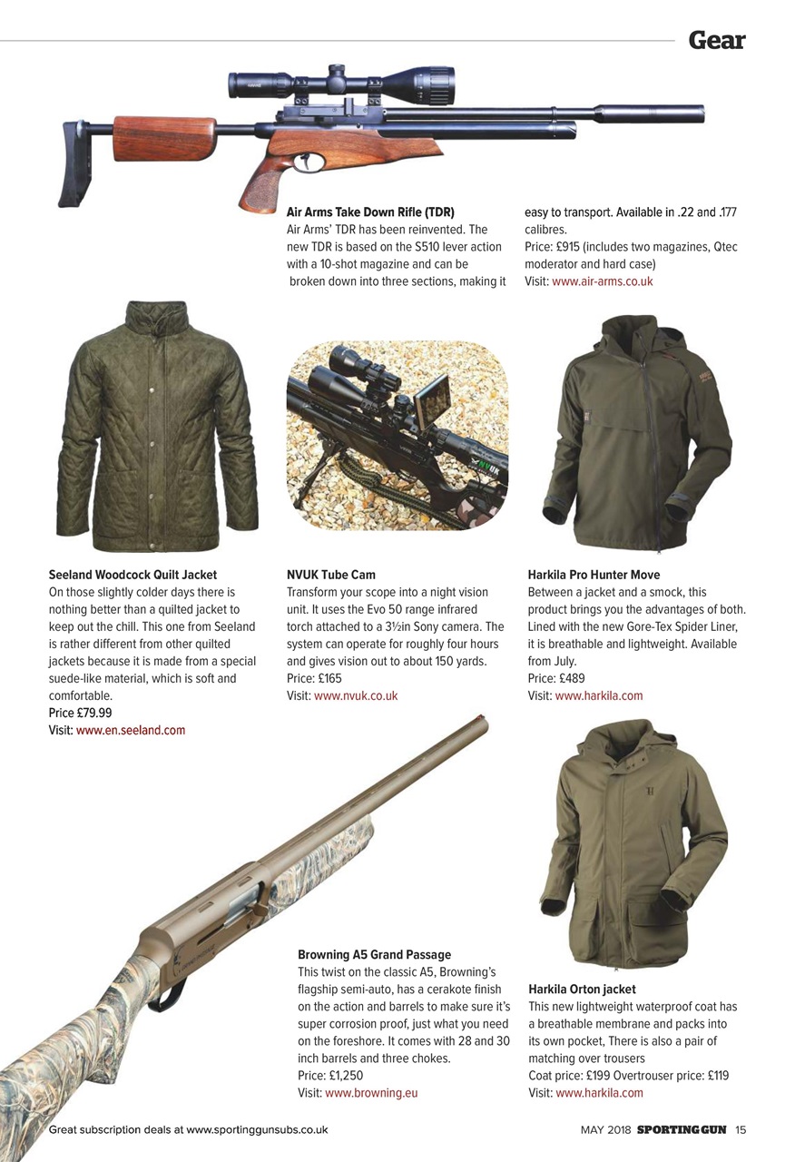 Sporting Gun Preview Pages
