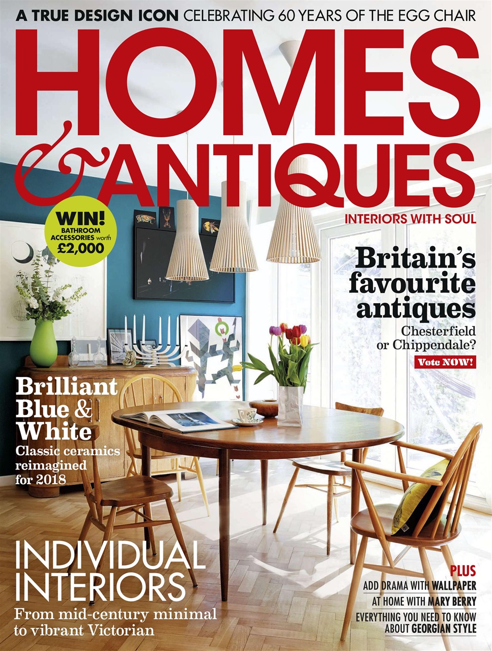 Homes & Antiques Magazine Preview Pages