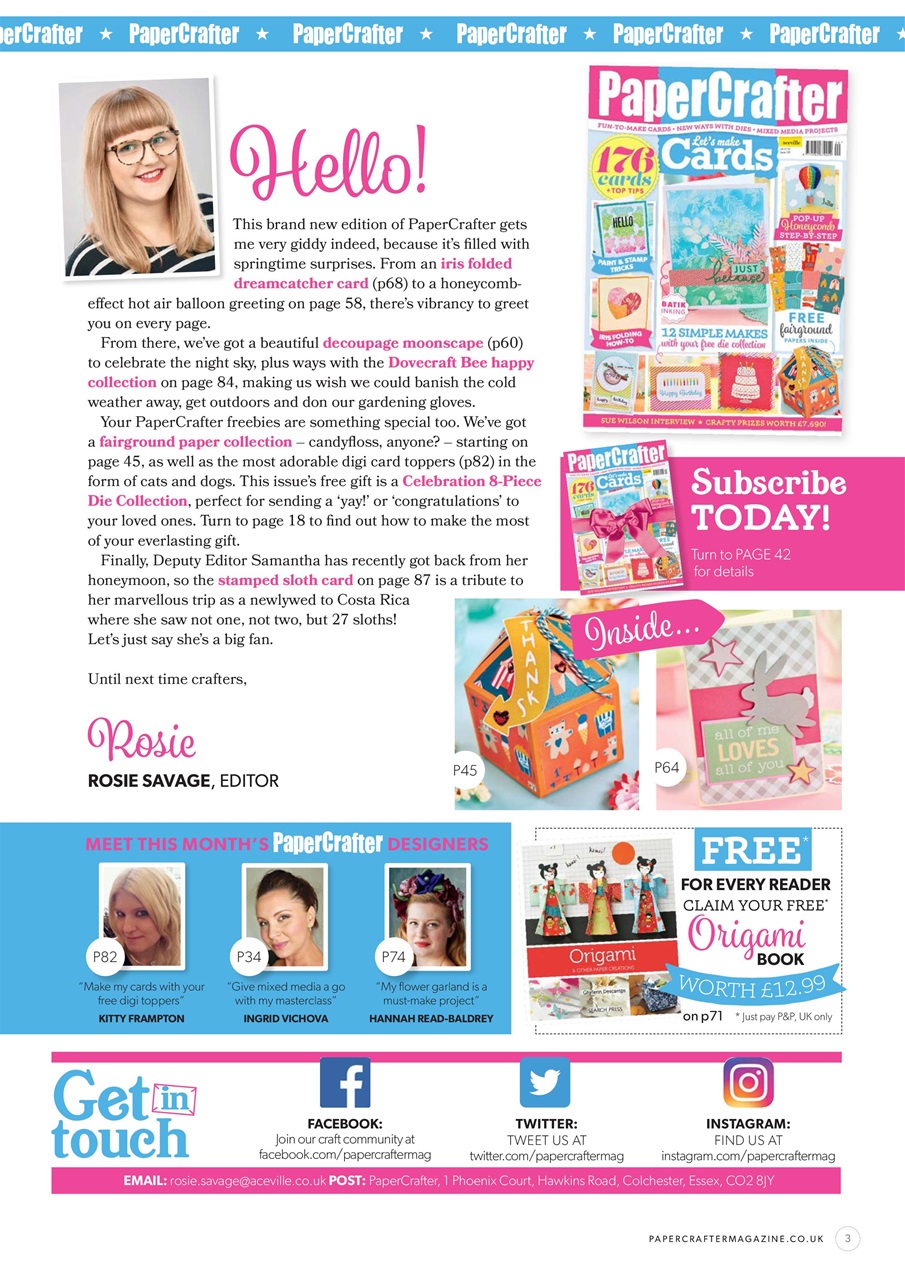 PaperCrafter Preview Pages