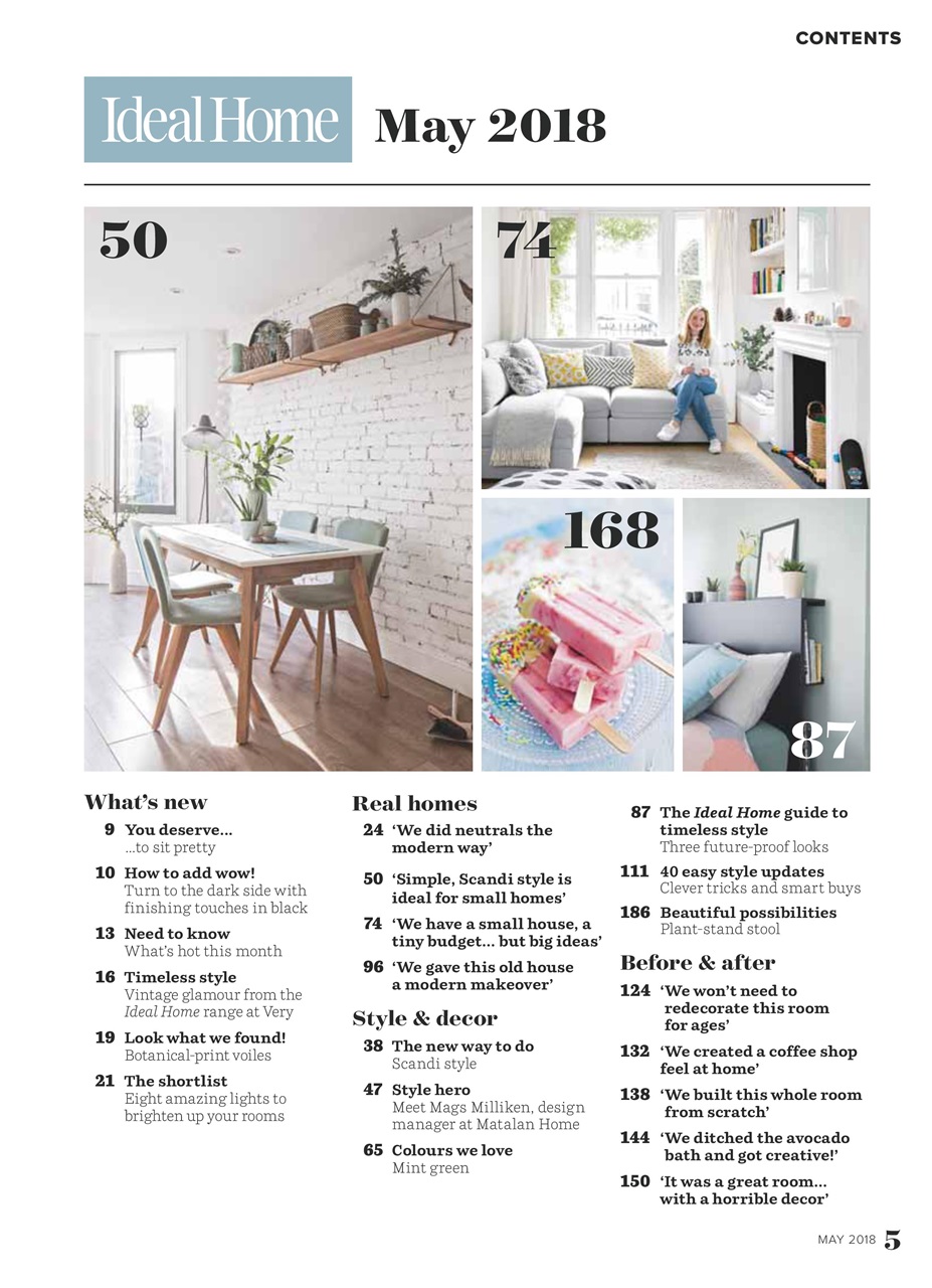 Ideal Home Preview Pages