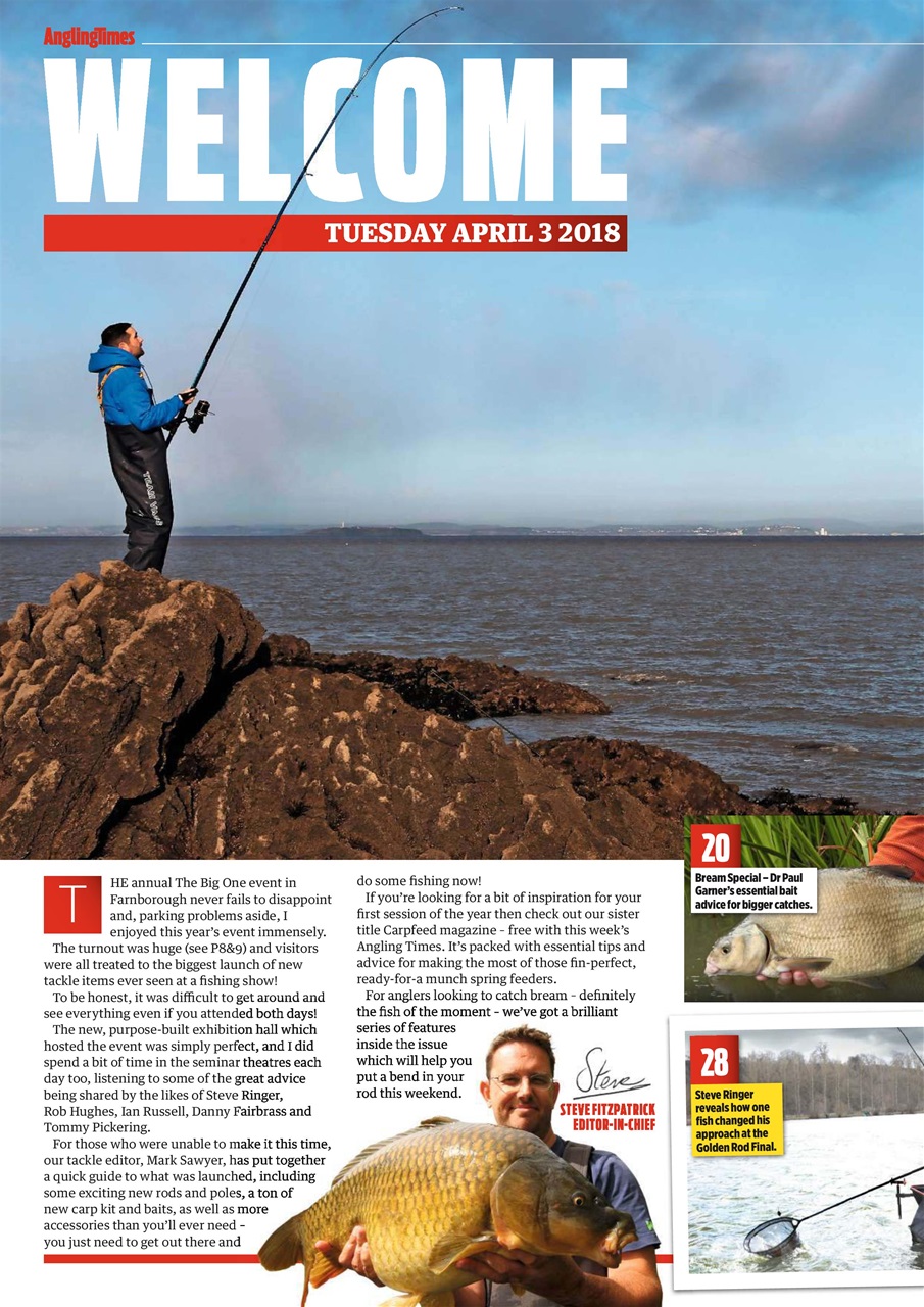 Angling Times Preview Pages