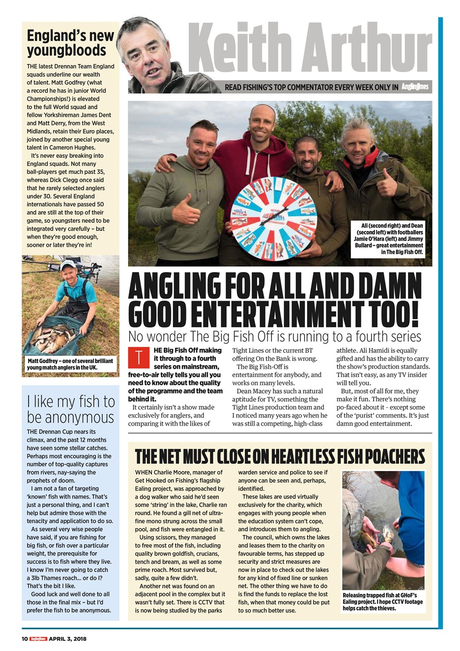Angling Times Preview Pages