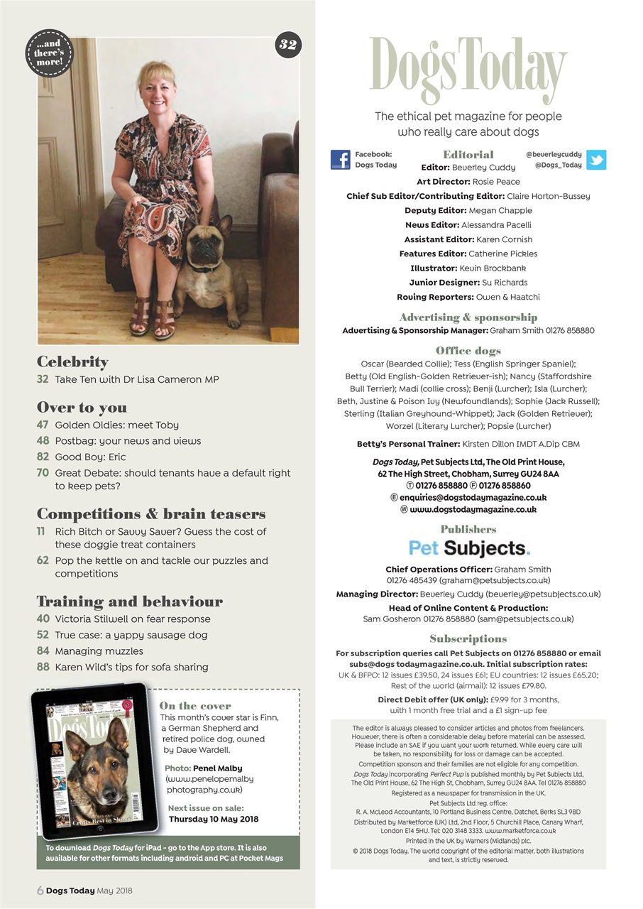 Dogs Today Magazine Preview Pages