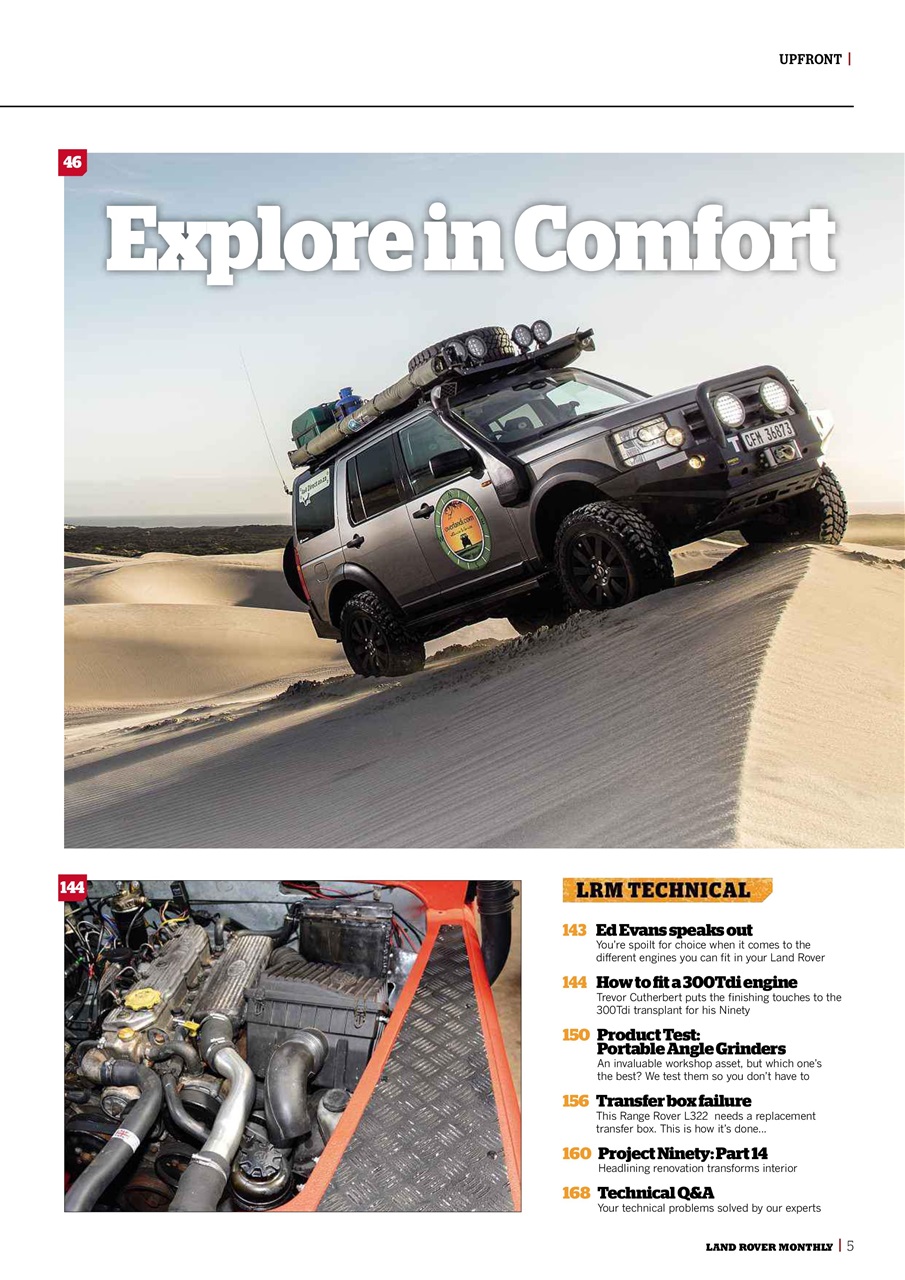 Land Rover Monthly Preview Pages
