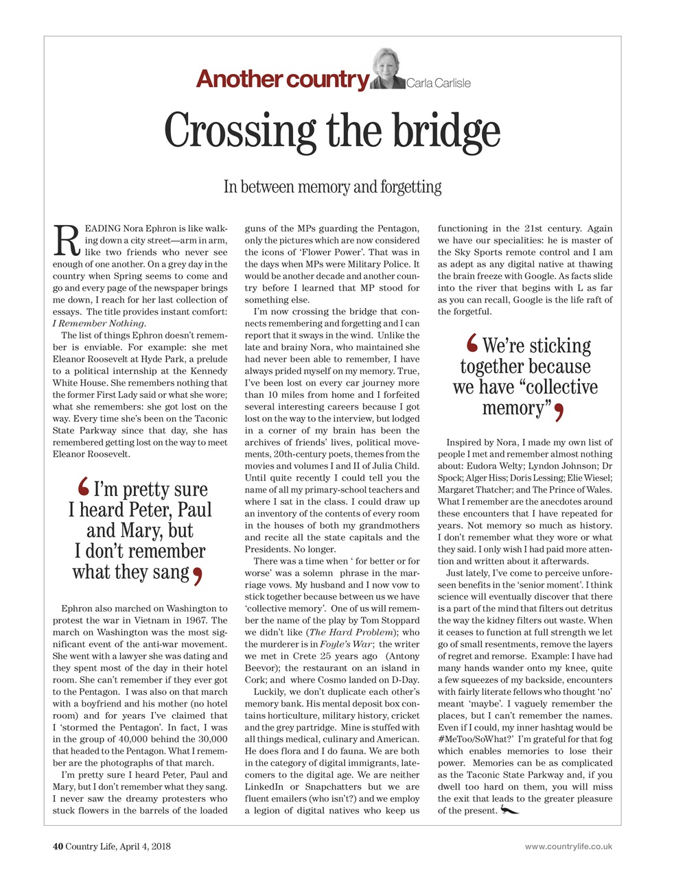 Country Life Preview Pages