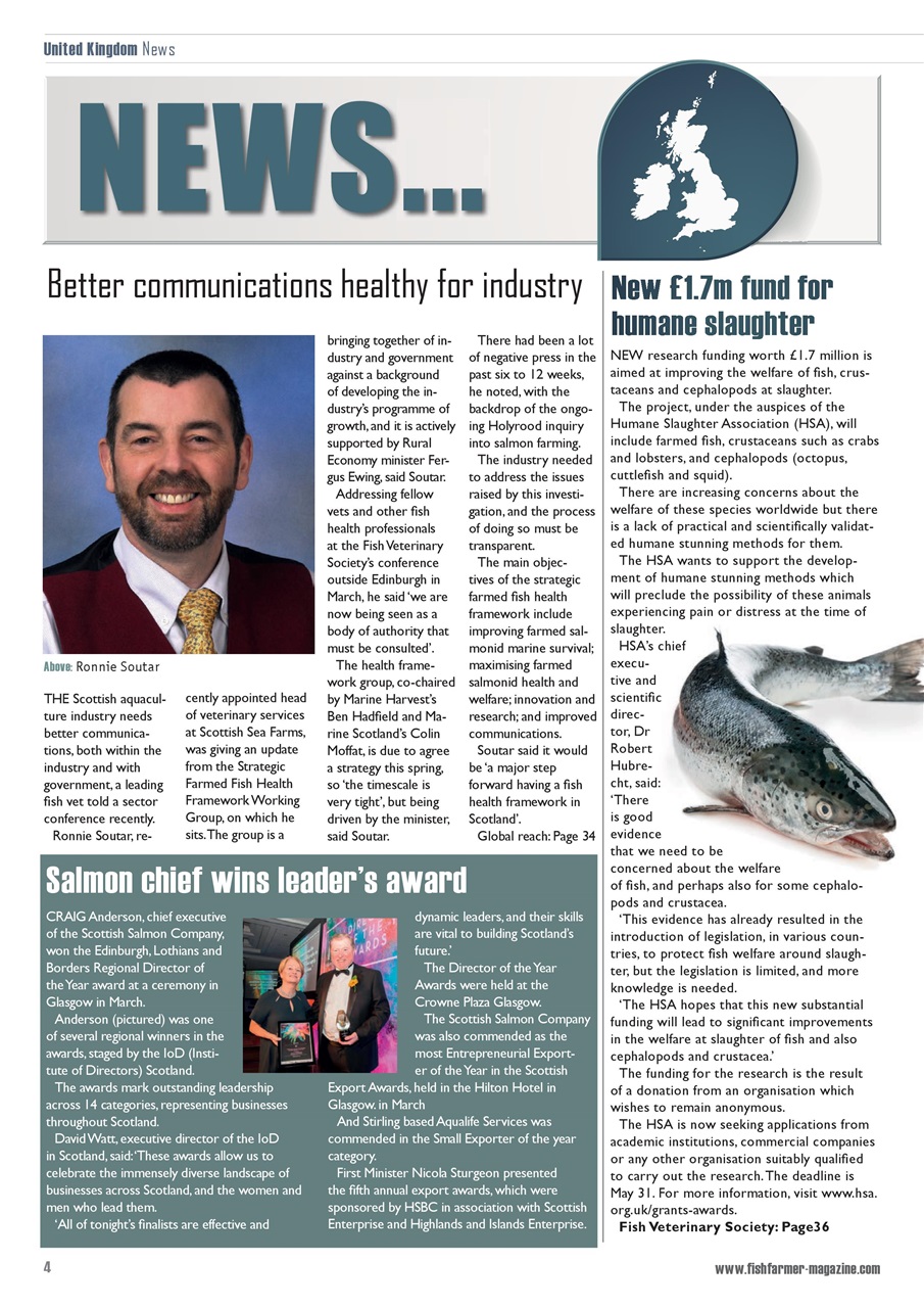 Fish Farmer Magazine Preview Pages