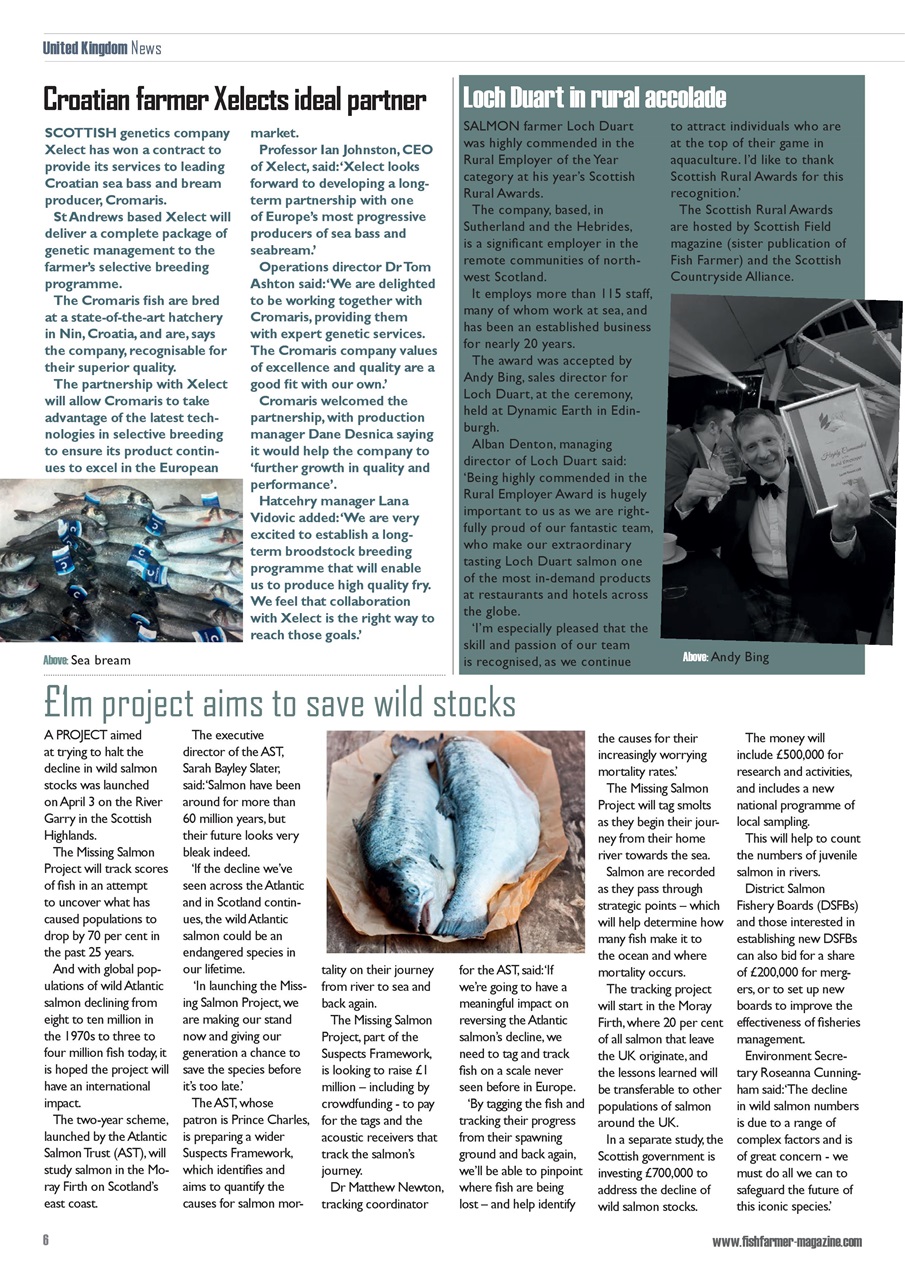 Fish Farmer Magazine Preview Pages