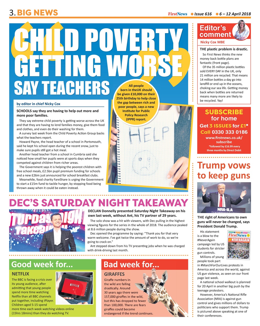 First News Preview Pages