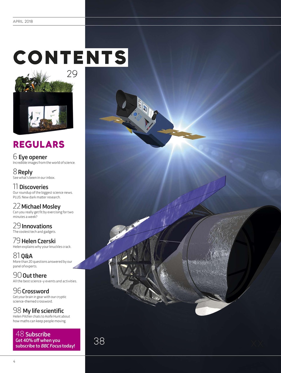 BBC Science Focus Magazine Preview Pages