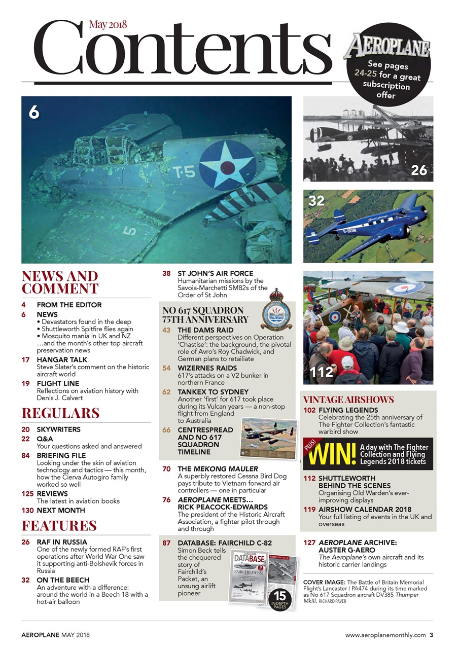 Aeroplane Preview Pages