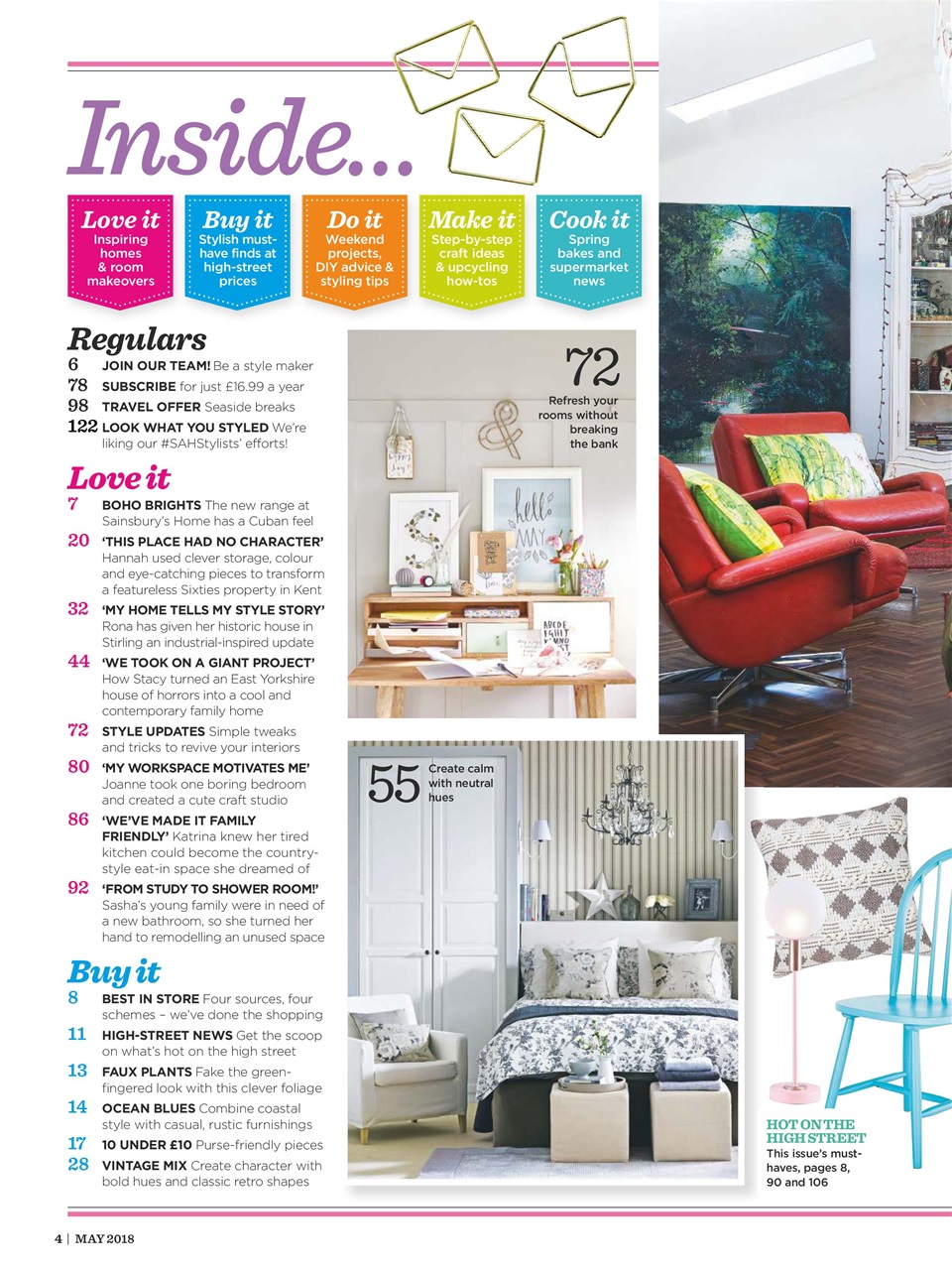 Style at Home Preview Pages