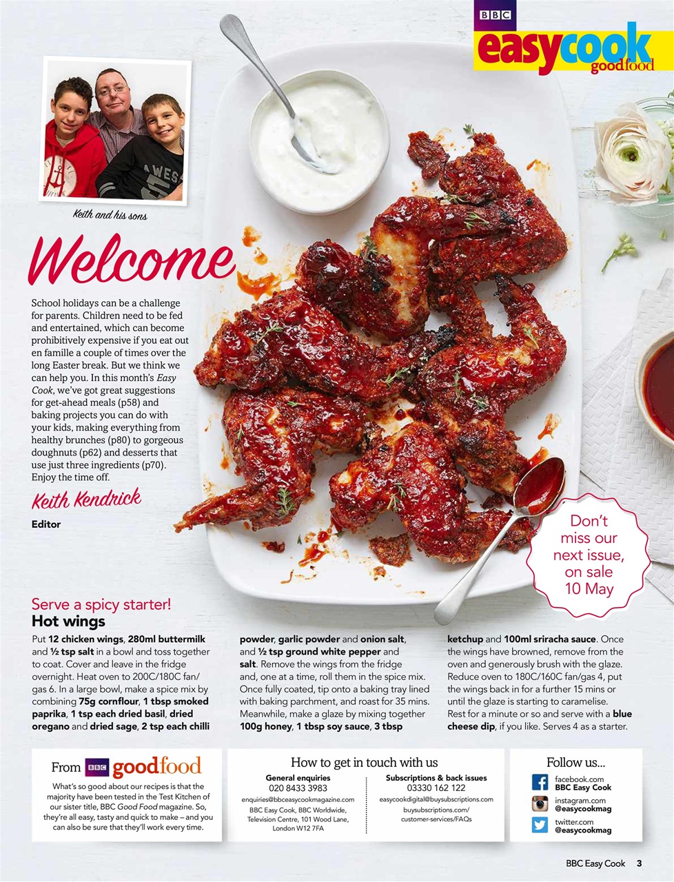 Easy Cook Magazine Preview Pages