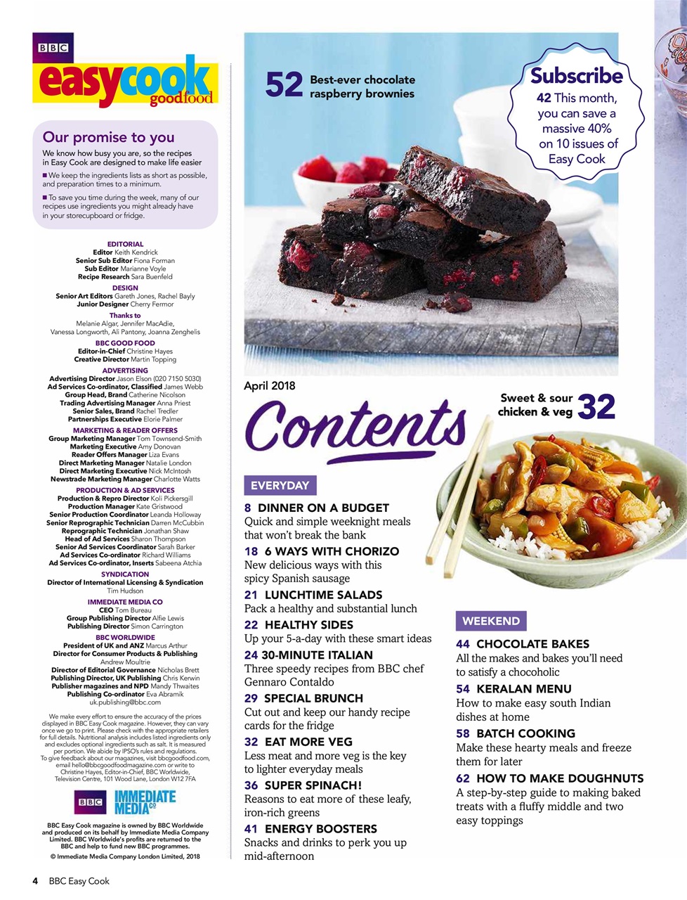 Easy Cook Magazine Preview Pages