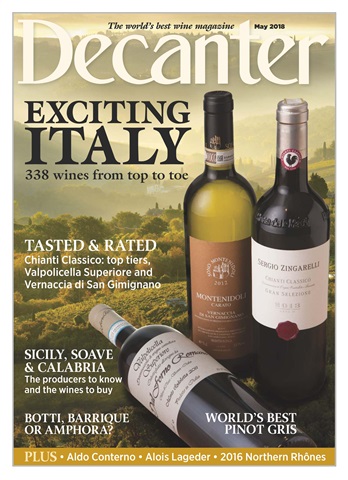 Decanter issue May 2018