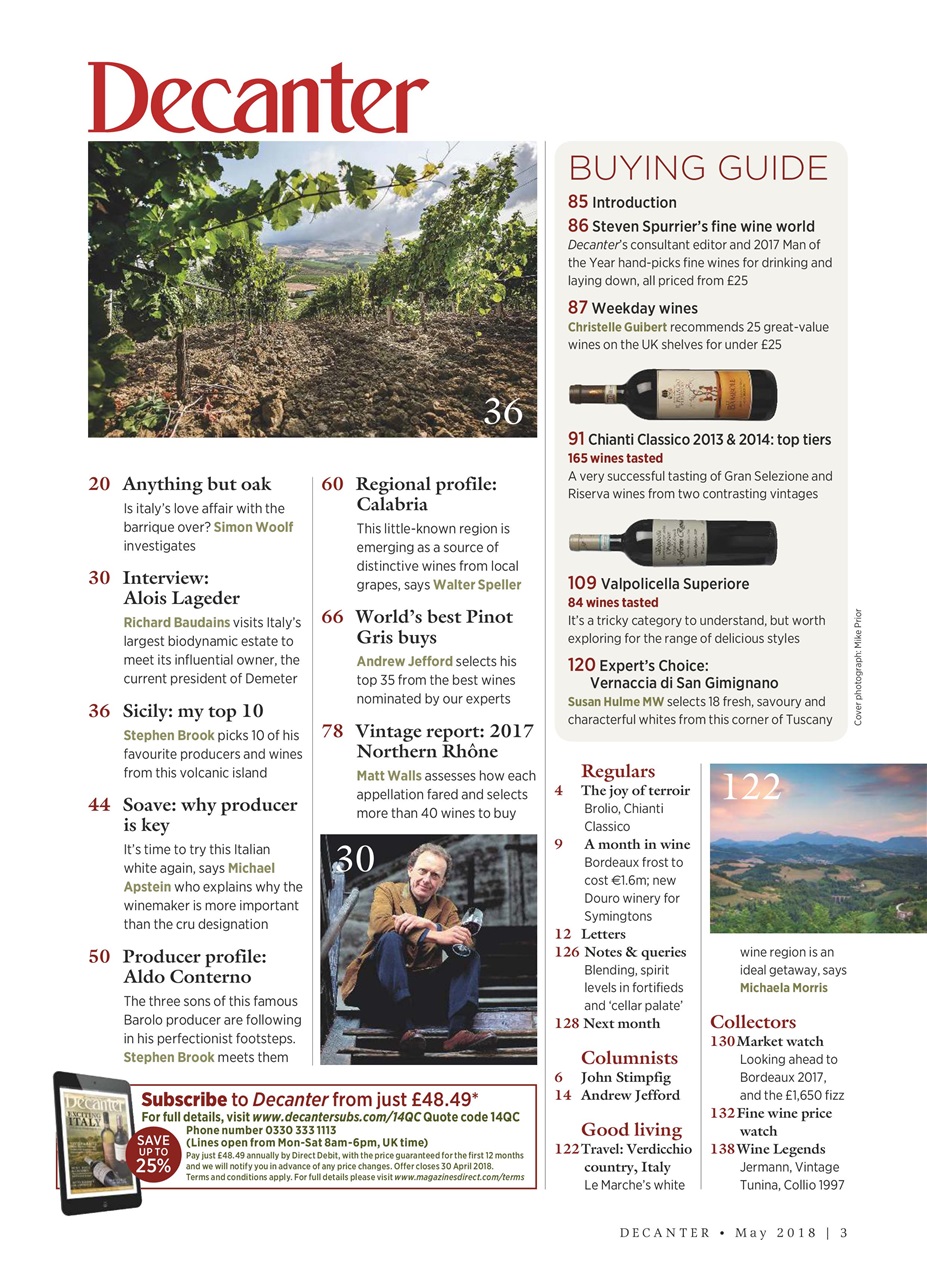 Decanter Preview Pages