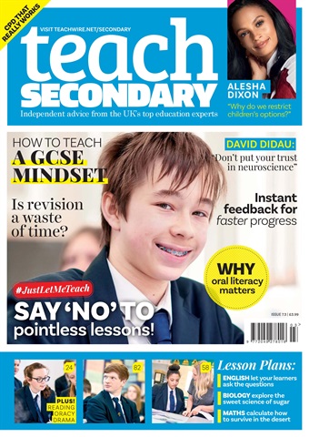 Teach Secondary issue V.7 No.3