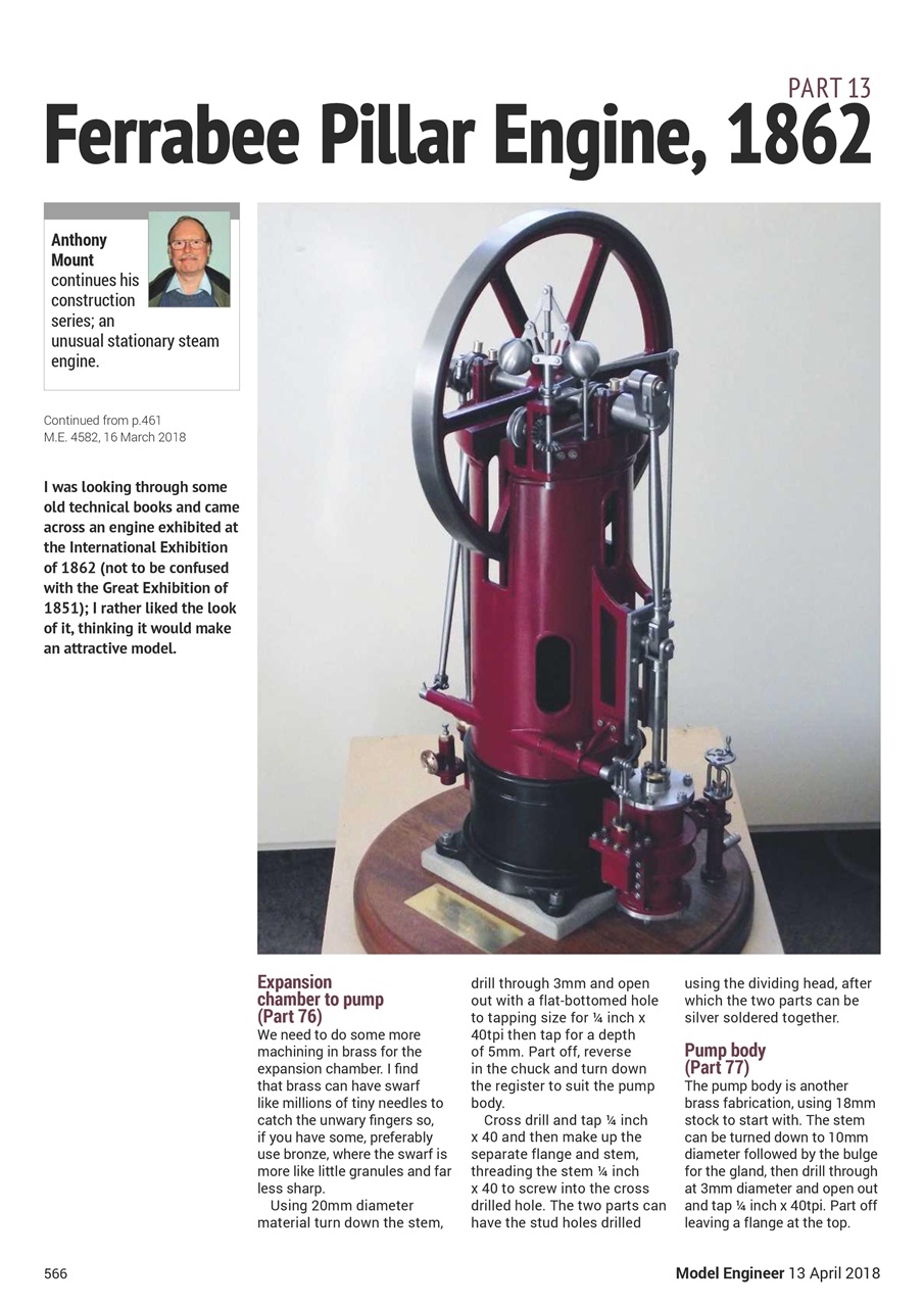 Model Engineer Preview Pages