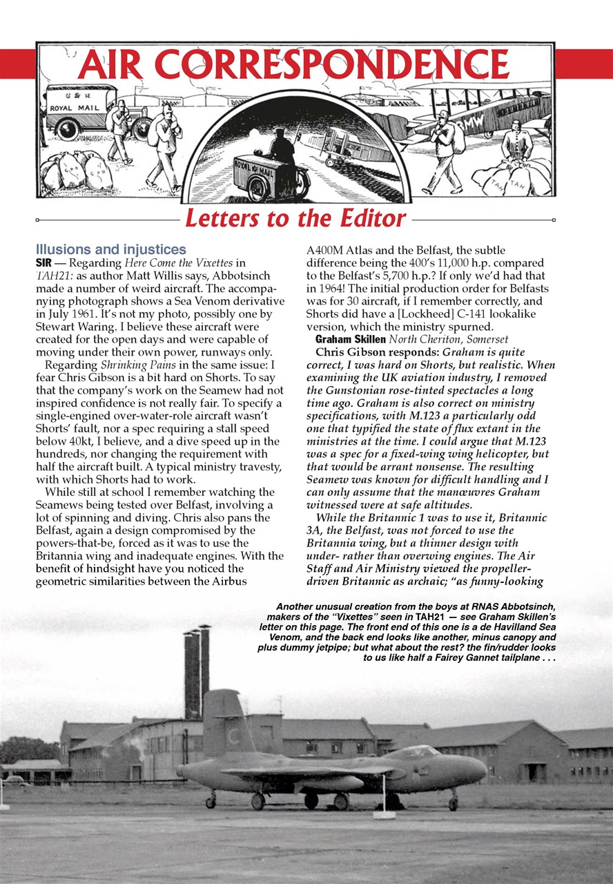 The Aviation Historian Magazine Preview Pages