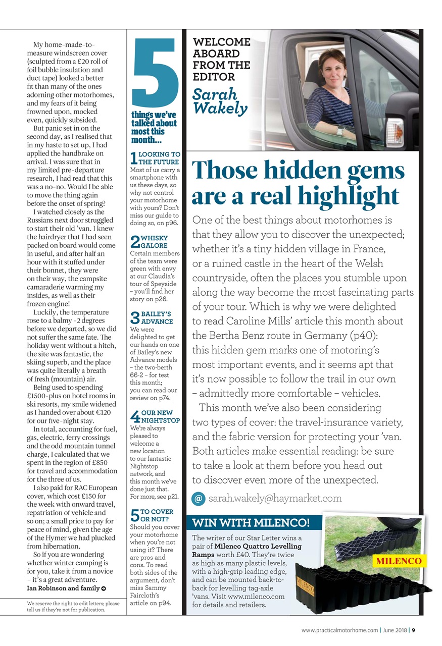 Practical Motorhome Preview Pages