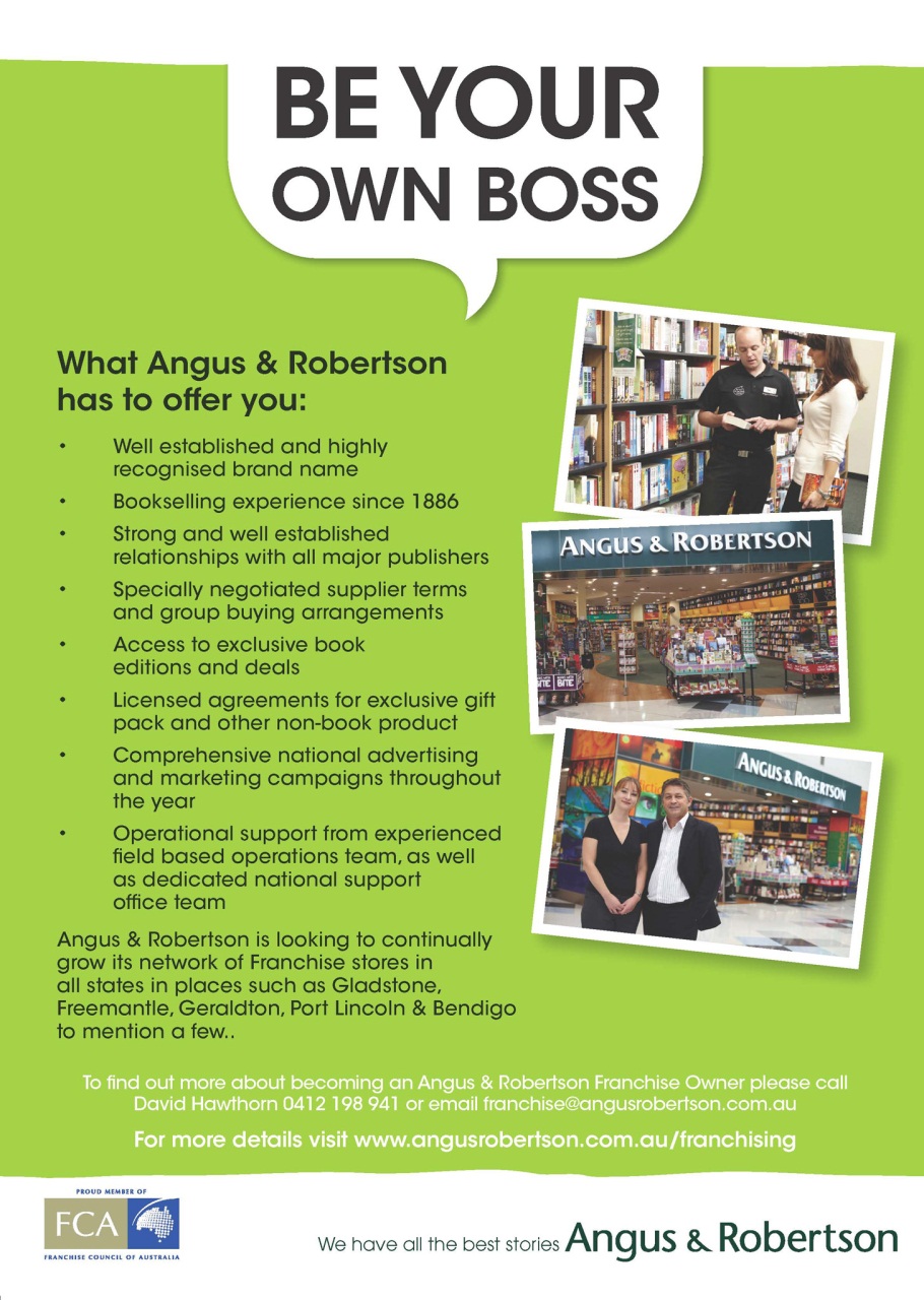Business Franchise Australia&NZ Preview Pages