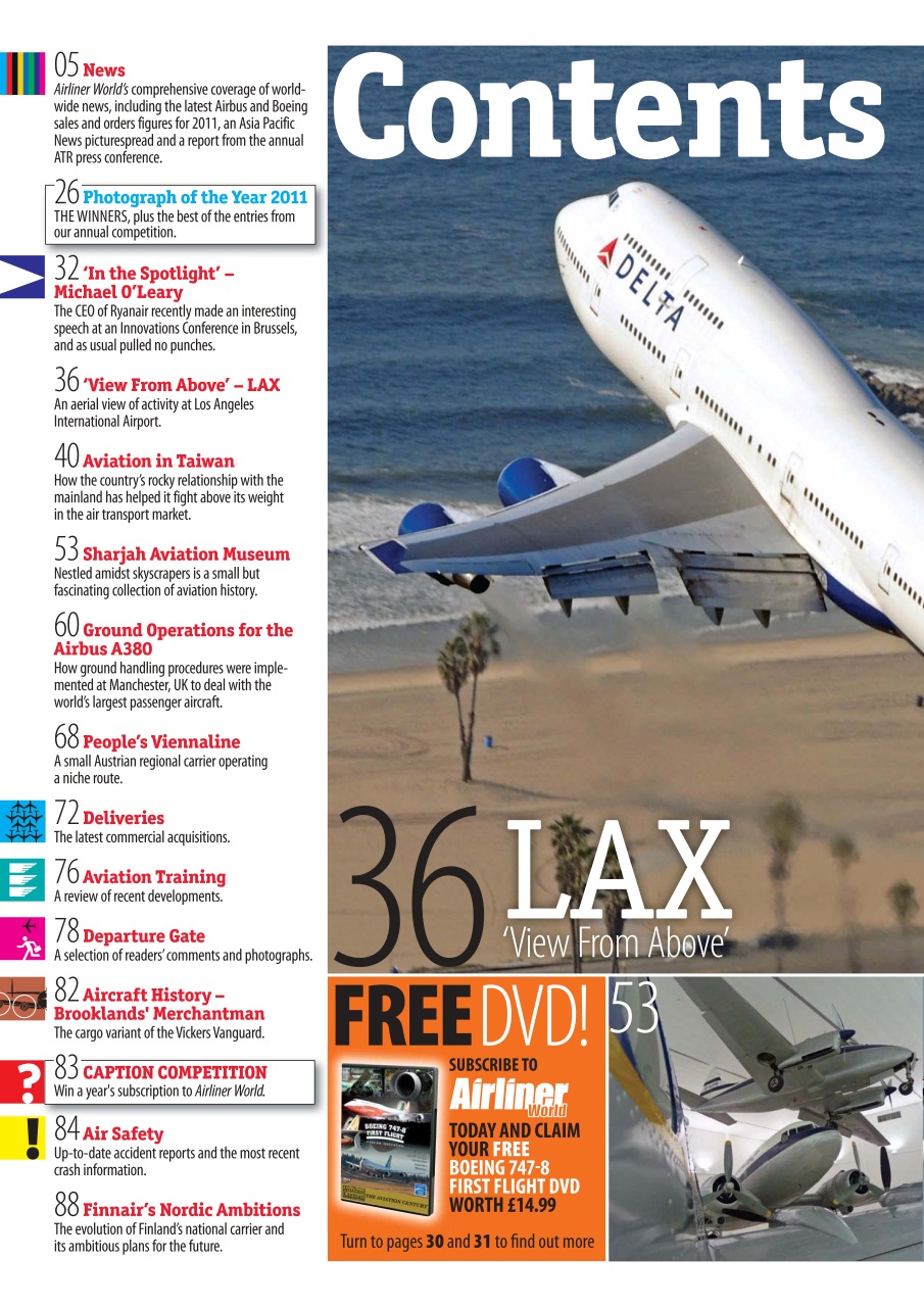 Airliner World Preview Pages