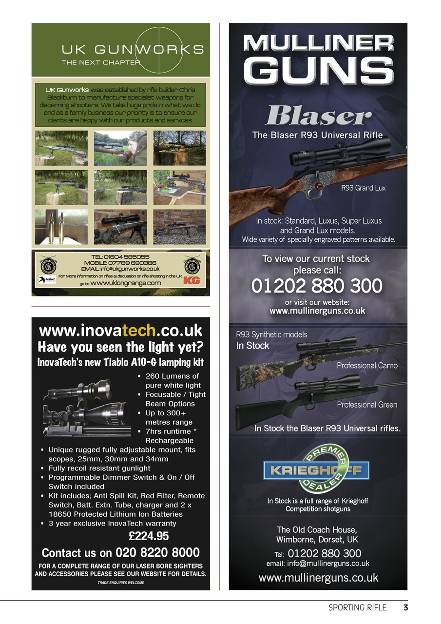 Sporting Rifle Preview Pages