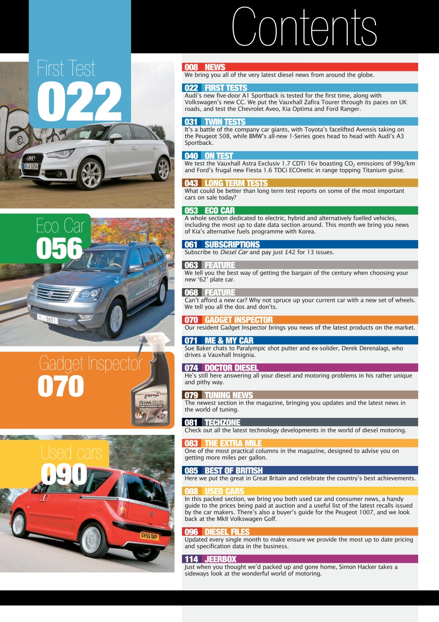 Diesel&EcoCar Magazine Preview Pages