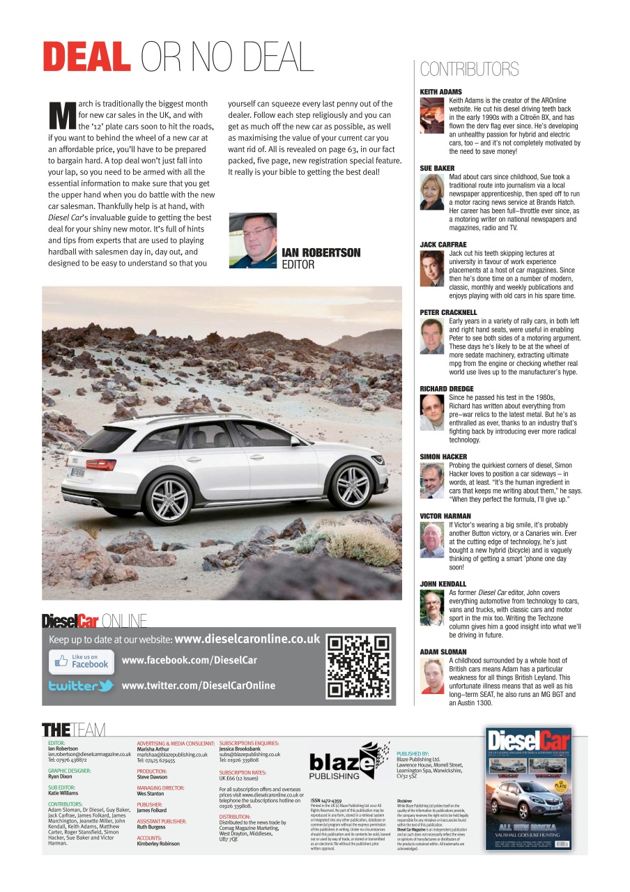 Diesel&EcoCar Magazine Preview Pages