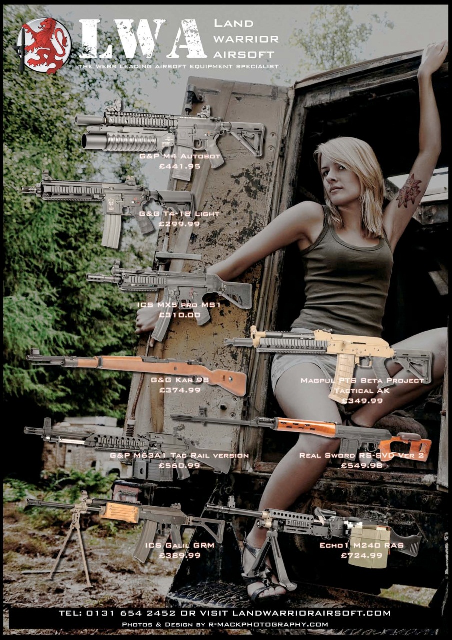 Airsoft Action Preview Pages