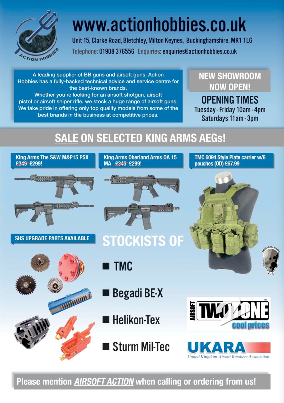 Airsoft Action Preview Pages