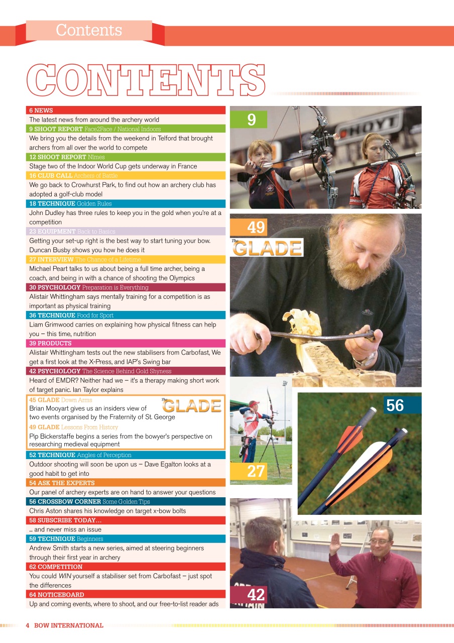 Bow International Preview Pages