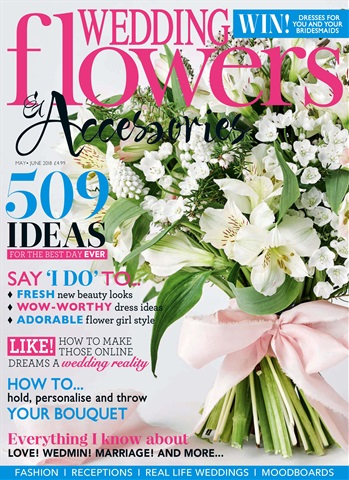 Wedding Flowers Magazine issue May/June 2018